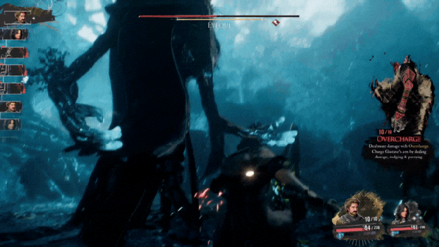 Gif do ataque sobrecarga de Gustave